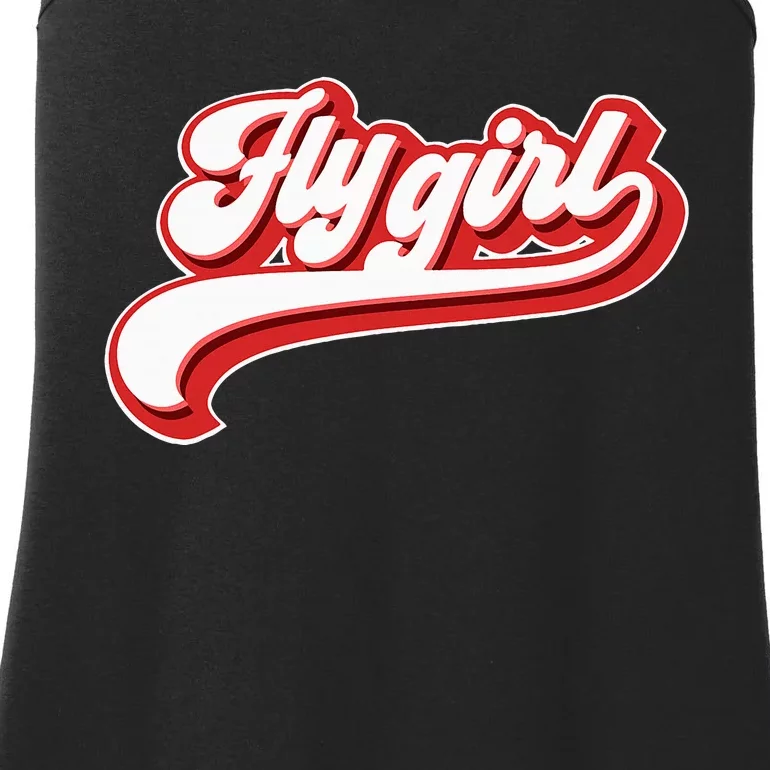 Fly Girl 80s 90s Old School Hip Hop Ladies Essential Tank