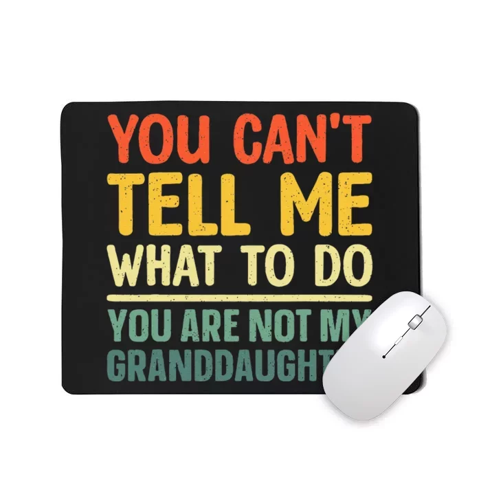 Funny Grandpa Art For Grandfather Gramps Poppy Papi Mousepad