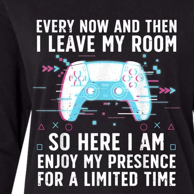 Funny Gamer Art For Men Women Gaming Gamer Video Game Lover Womens Cotton Relaxed Long Sleeve T-Shirt