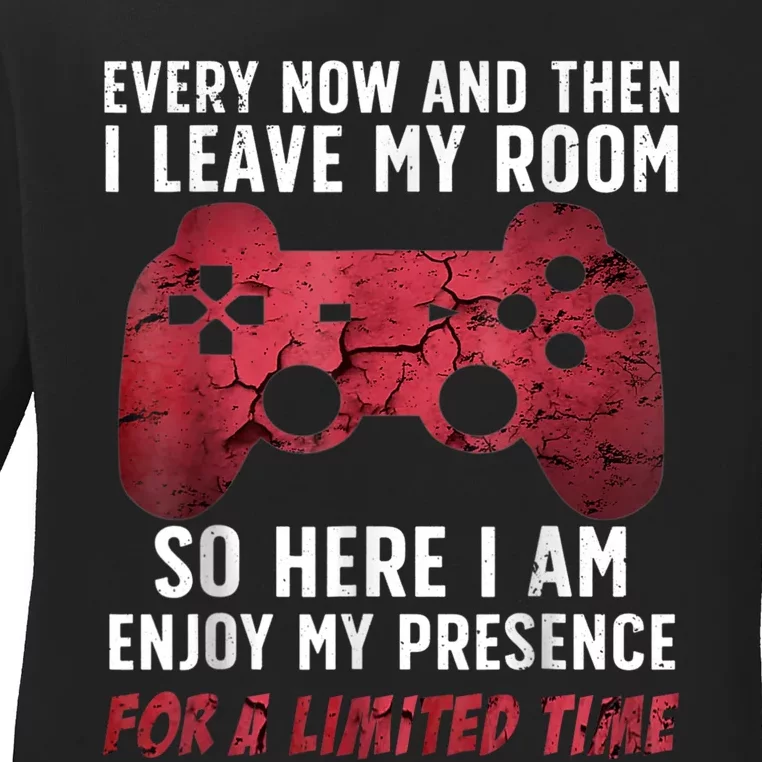 Funny Gamer Art For Men Women Gaming Gamer Video Game Lover Ladies Long Sleeve Shirt