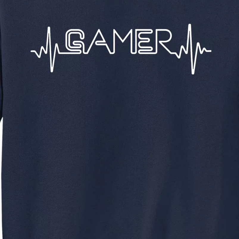 Funny Gaming Art For Gamers Video Game Player Tall Sweatshirt