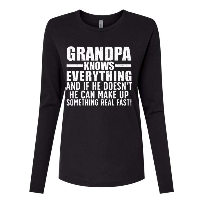 Funny Grandpa Art For Grandpa  Grandfathers Day Papi Womens Cotton Relaxed Long Sleeve T-Shirt