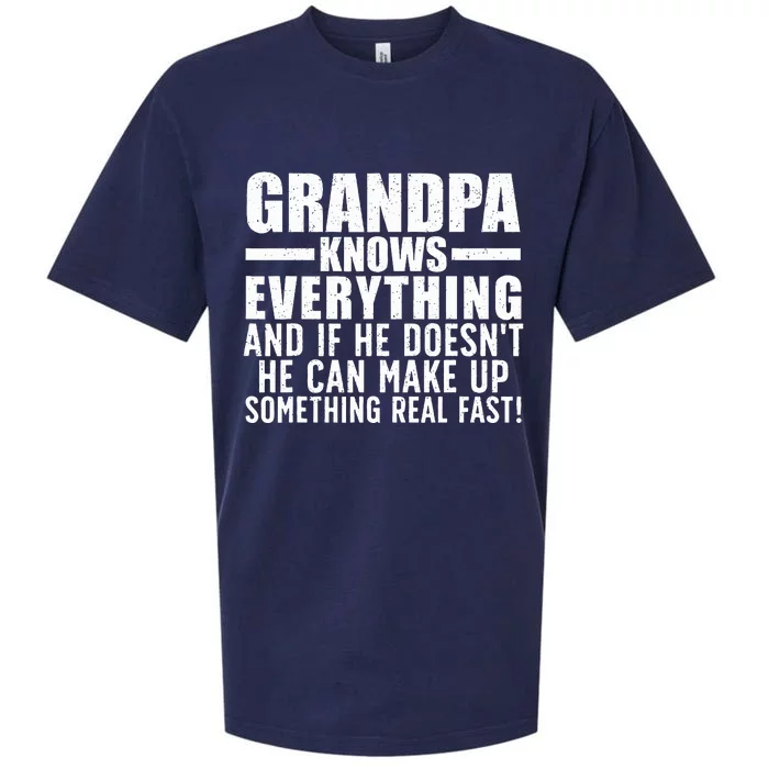 Funny Grandpa Art For Grandpa  Grandfathers Day Papi Sueded Cloud Jersey T-Shirt