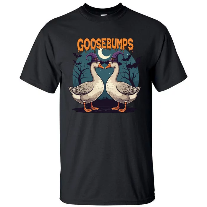 Funny Goose Animal Joke Scary Halloween Tall T-Shirt