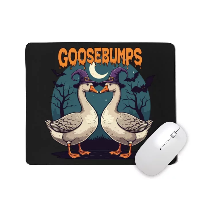 Funny Goose Animal Joke Scary Halloween Mousepad