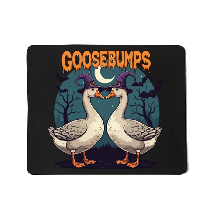 Funny Goose Animal Joke Scary Halloween Mousepad