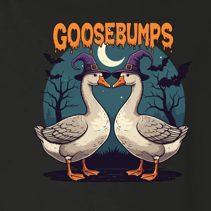 Funny Goose Animal Joke Scary Halloween Toddler Long Sleeve Shirt