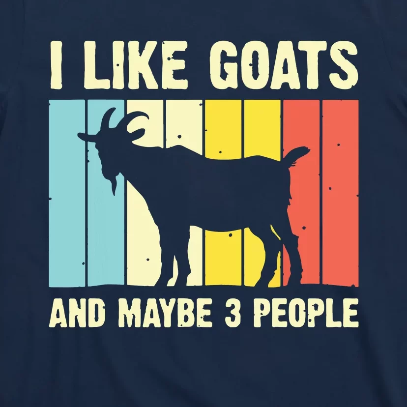 Funny Goat Art For Men Women Farming Goat Lover Stuff T-Shirt