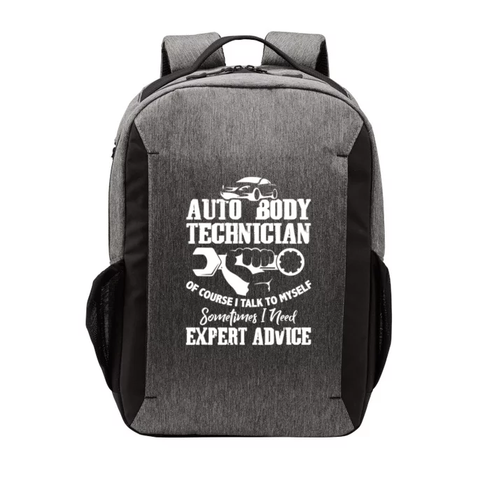 Funny Gift Auto Body Technician Of Course I Talk To Mys Gift Vector Backpack