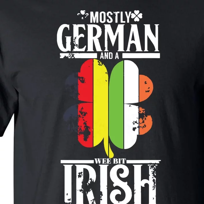 Funny German A Wee Bit Irish Pub Germany Gifts Tall T-Shirt