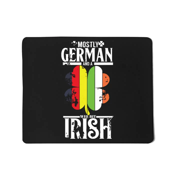 Funny German A Wee Bit Irish Pub Germany Gifts Mousepad