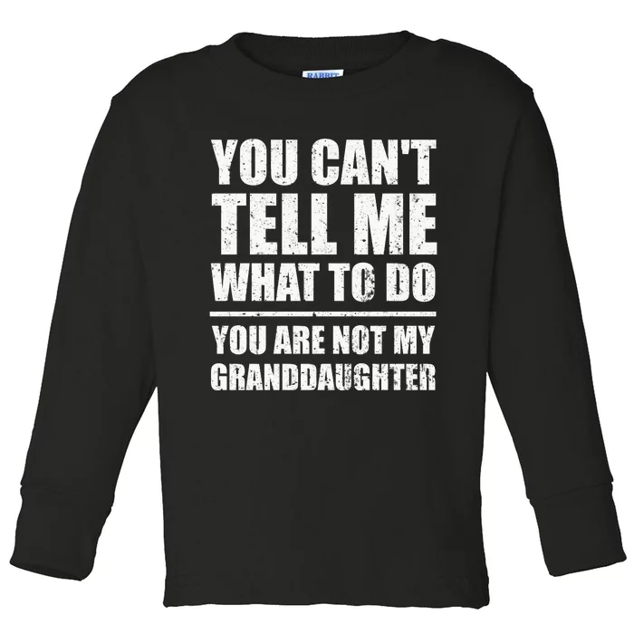 Funny Grandpa Art For Grandfather Gramps Poppy Papi Toddler Long Sleeve Shirt