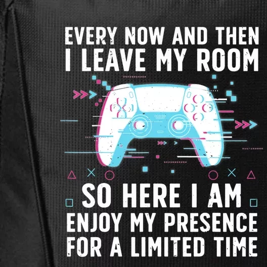 Funny Gamer Art For Gaming Gamer Video Game Lover City Backpack