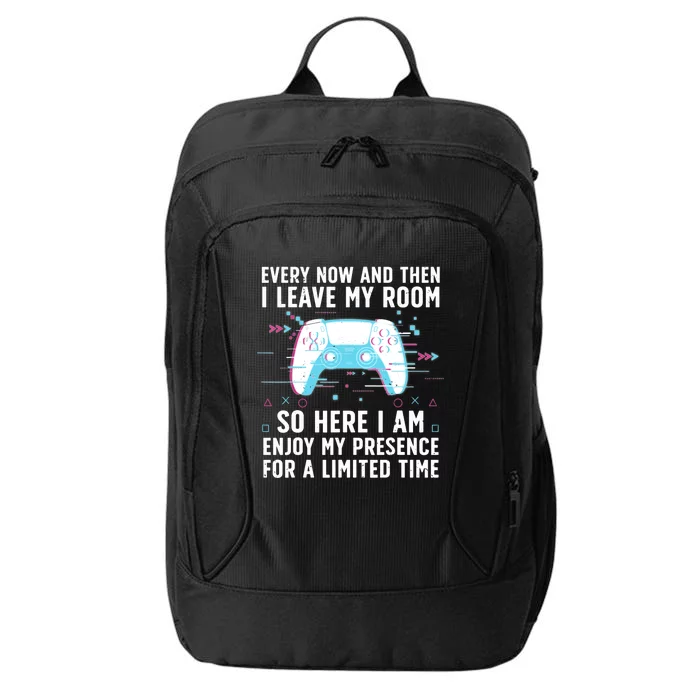 Funny Gamer Art For Gaming Gamer Video Game Lover City Backpack