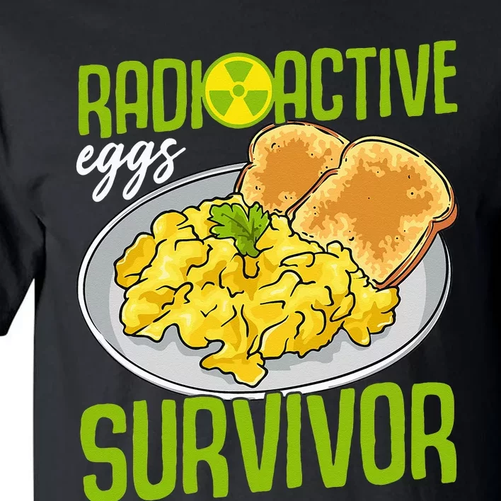 Funny Gastroparesis Awareness Month Support Radioactive Eggs Tall T-Shirt