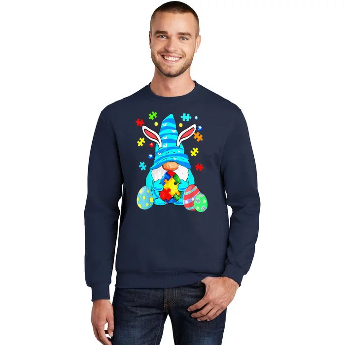 Funny Gnome Autism Awareness Easter Day Sweatshirt