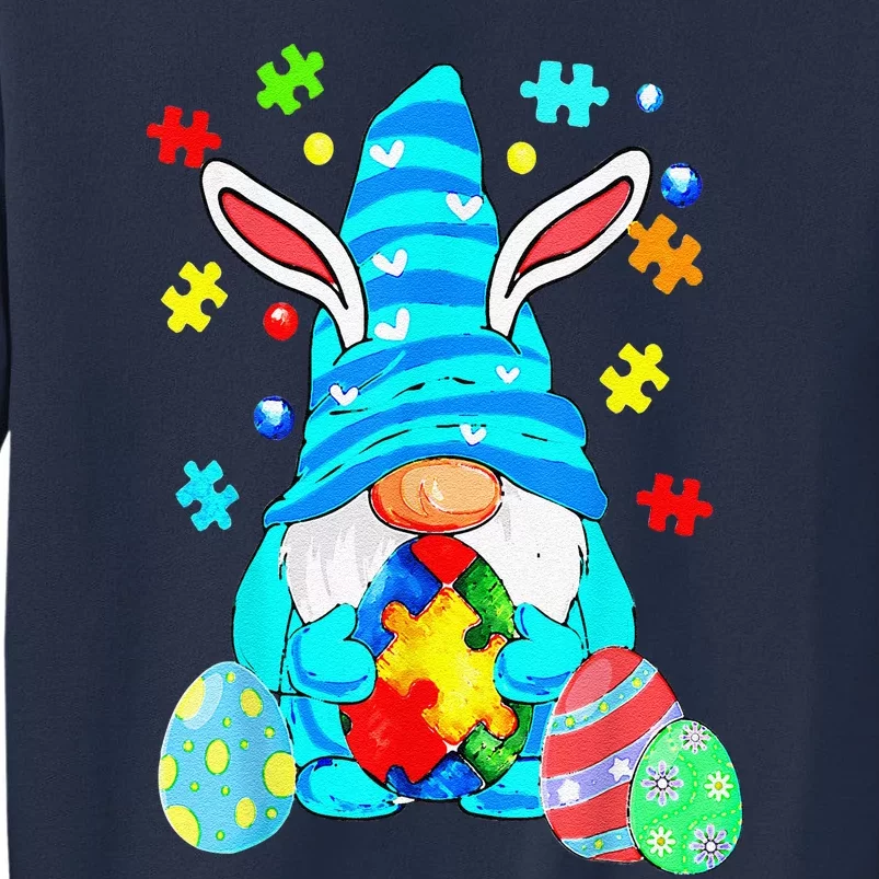 Funny Gnome Autism Awareness Easter Day Sweatshirt