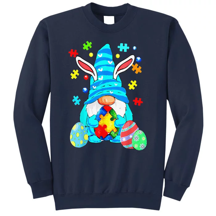 Funny Gnome Autism Awareness Easter Day Sweatshirt