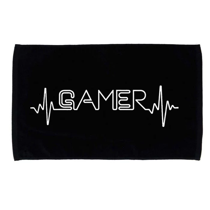 Funny Gaming Art For Gamers Video Game Player Microfiber Hand Towel