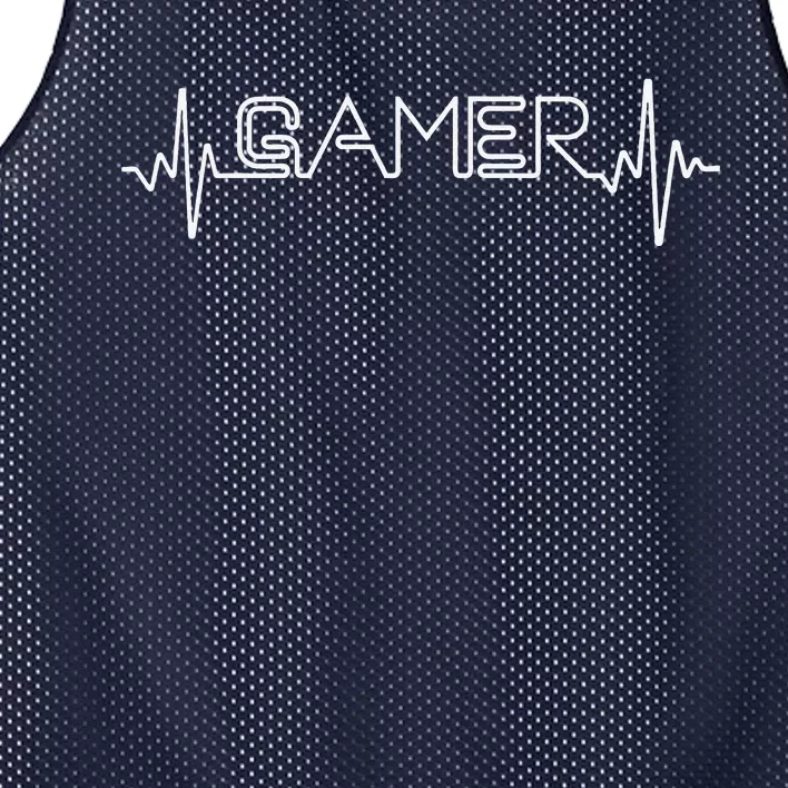 Funny Gaming Art For Gamers Video Game Player Mesh Reversible Basketball Jersey Tank