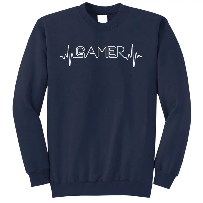 Funny Gaming Art For Gamers Video Game Player Tall Sweatshirt