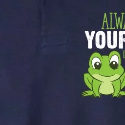 Frog Gifts Always Be Yourself Unless You Can Be A Frog Softstyle Adult Sport Polo