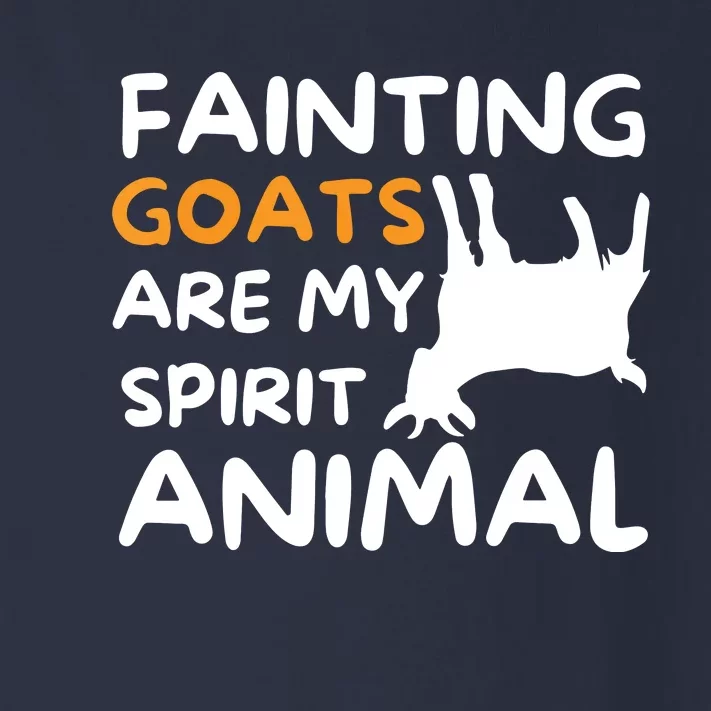 Fainting Goats Are My Spirit Animal Funny Goat Lover Toddler Long Sleeve Shirt