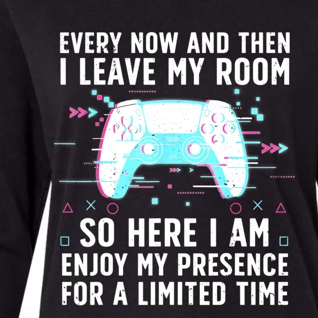 Funny Gamer Art For Men Women Gaming Gamer Video Game Lover Womens Cotton Relaxed Long Sleeve T-Shirt