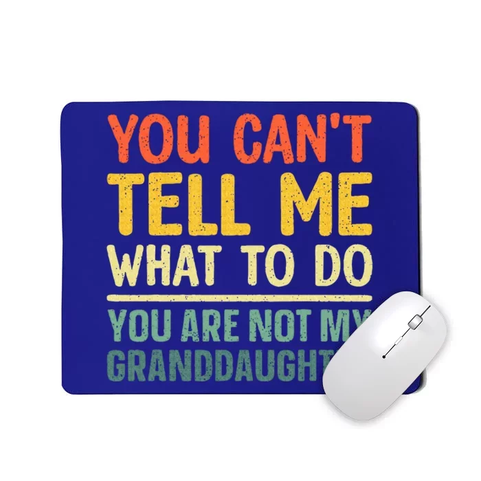 Funny Grandpa Art For Grandfather Gramps Poppy Papi Mousepad