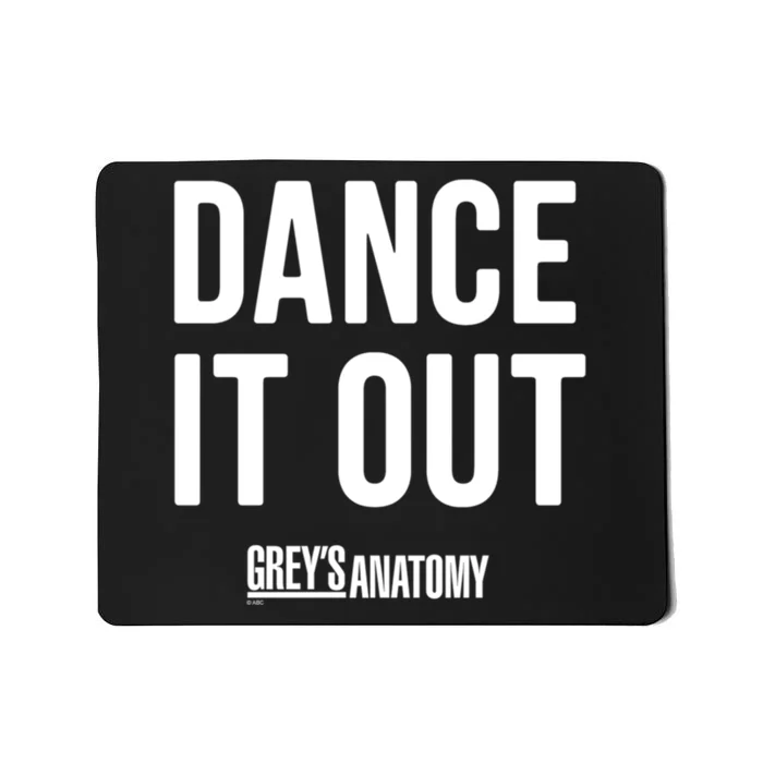 Funny Grey's Anatomy Dance It Out Gift Mousepad