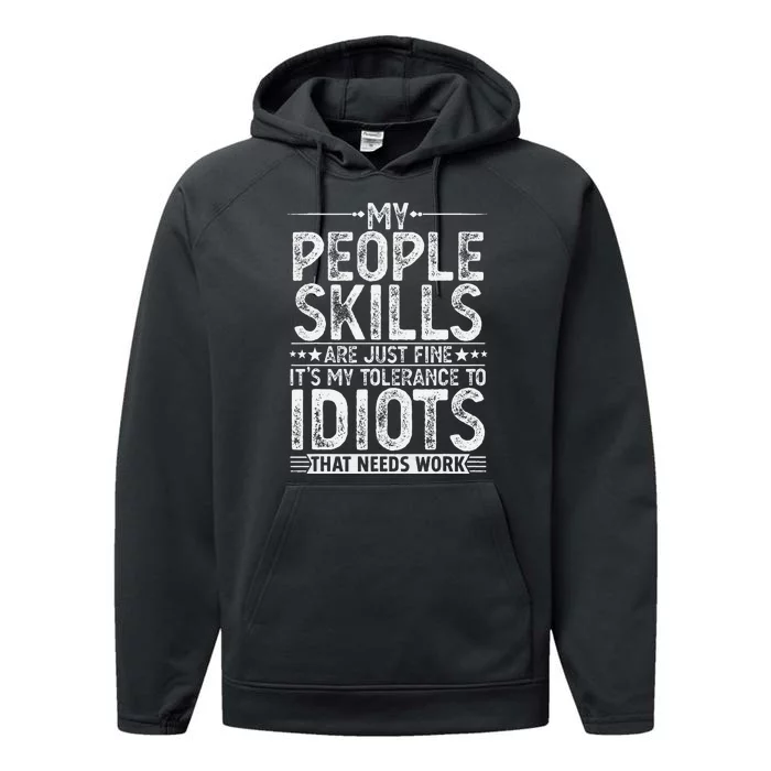 Funny Graphic Adult Humour Sarcastic Performance Fleece Hoodie