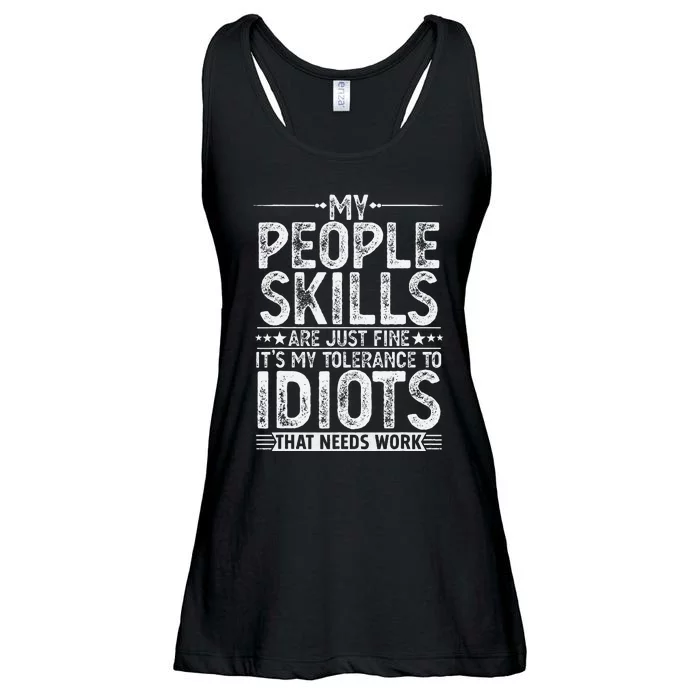 Funny Graphic Adult Humour Sarcastic Ladies Essential Flowy Tank