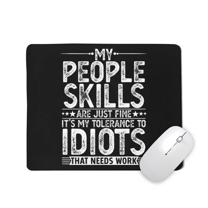 Funny Graphic Adult Humour Sarcastic Mousepad