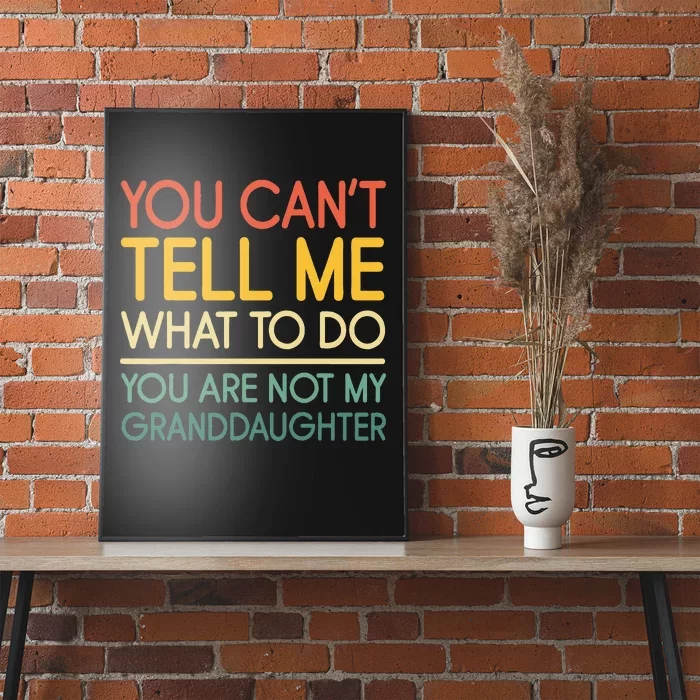 Funny Grandpa Art For Grandfather Gramps Poppy Papi Poster