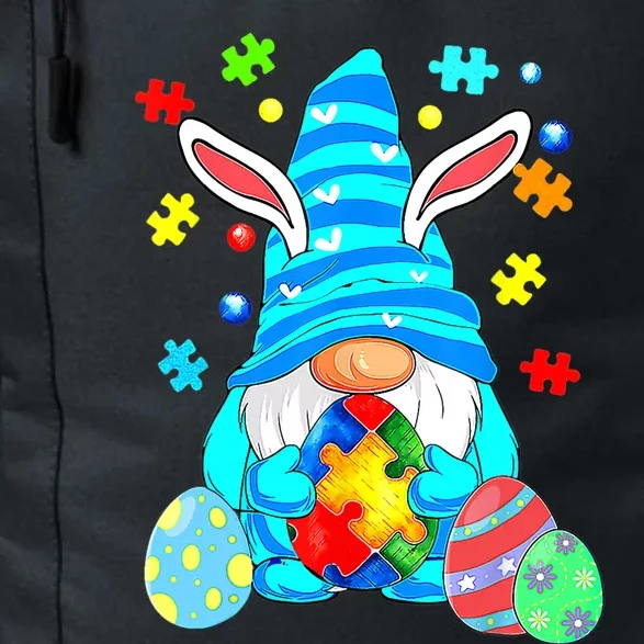 Funny Gnome Autism Awareness Easter Day Daily Commute Backpack