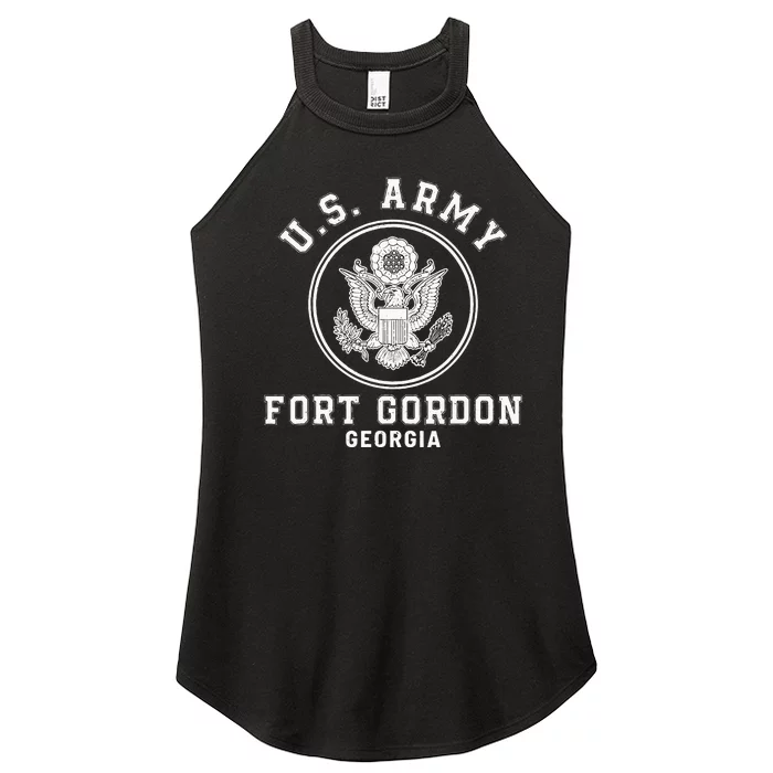 Fort Gordon Army Base Georgia Women’s Perfect Tri Rocker Tank