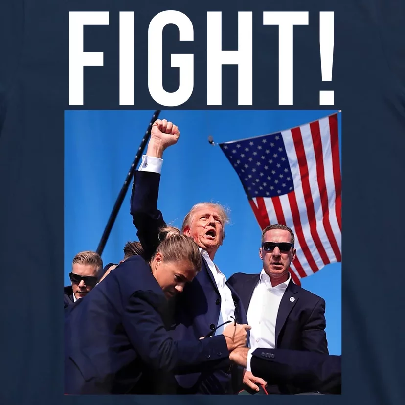 Fight God Bless President Trump Donald Gift T-Shirt