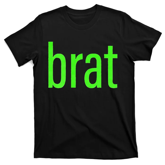 Funny Green Brat T-Shirt