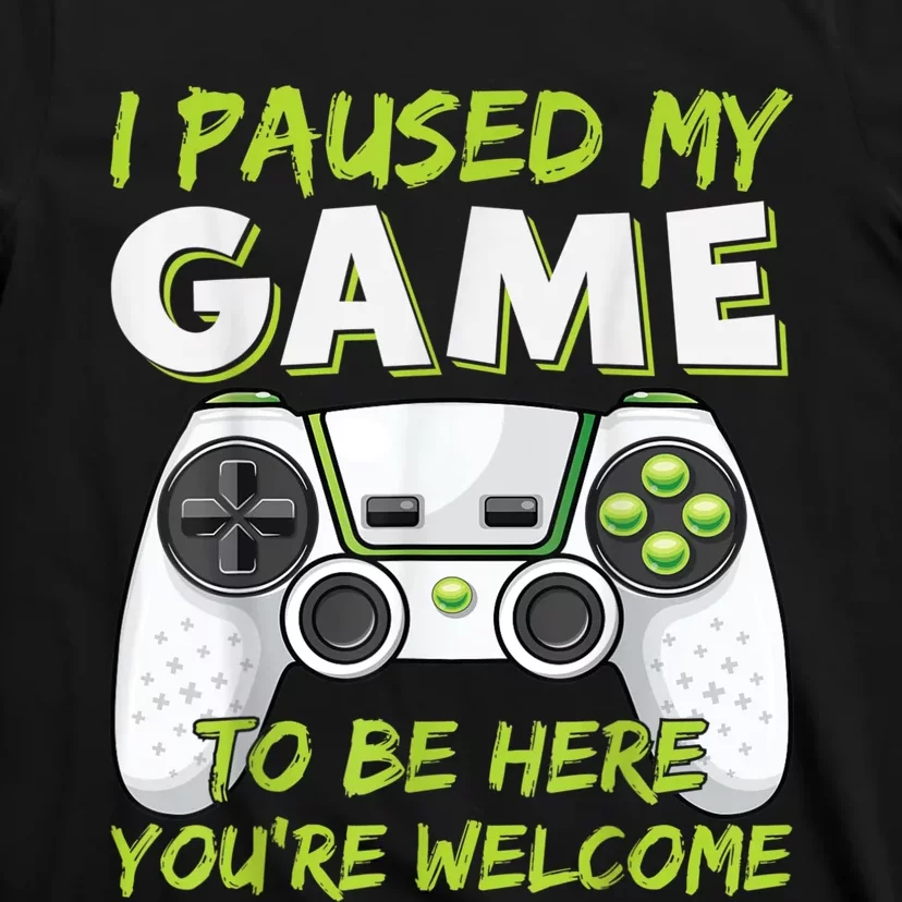 Funny Gaming Boy Girl Men Gamer Video Game T-Shirt