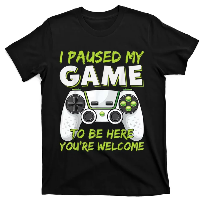 Funny Gaming Boy Girl Men Gamer Video Game T-Shirt