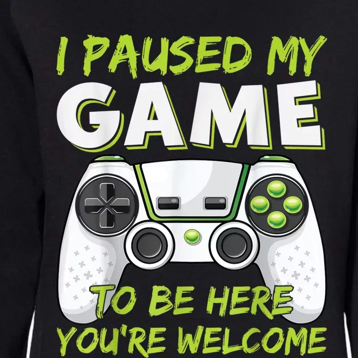 Funny Gaming Boy Girl Men Gamer Video Game Womens California Wash Sweatshirt