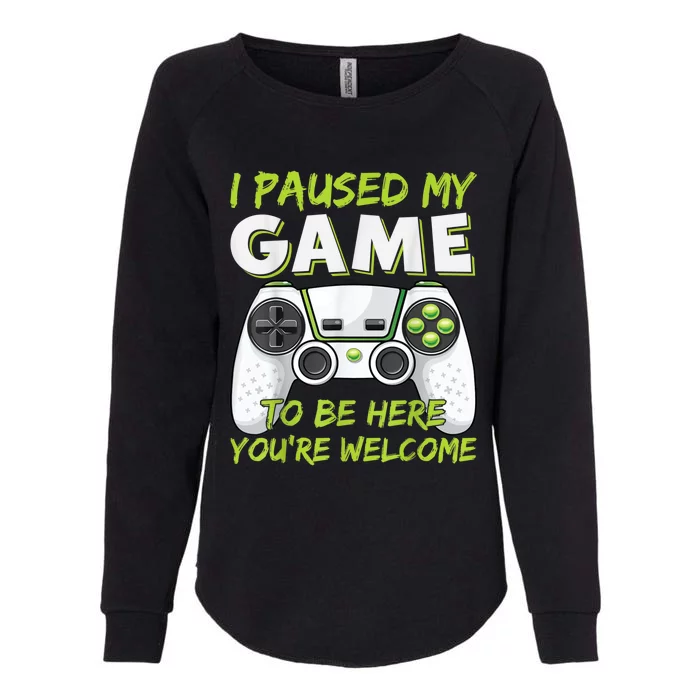 Funny Gaming Boy Girl Men Gamer Video Game Womens California Wash Sweatshirt