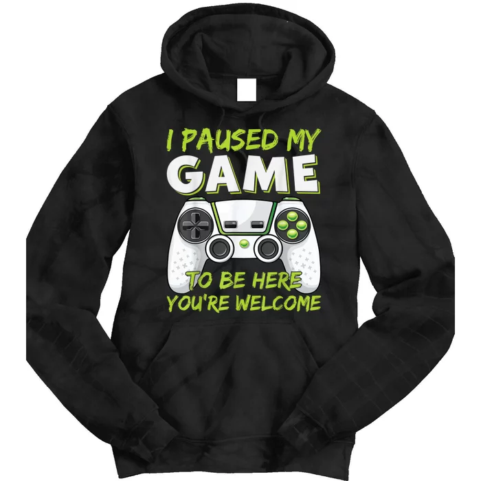 Funny Gaming Boy Girl Men Gamer Video Game Tie Dye Hoodie