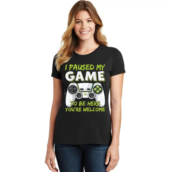 Funny Gaming Boy Girl Men Gamer Video Game Women's T-Shirt