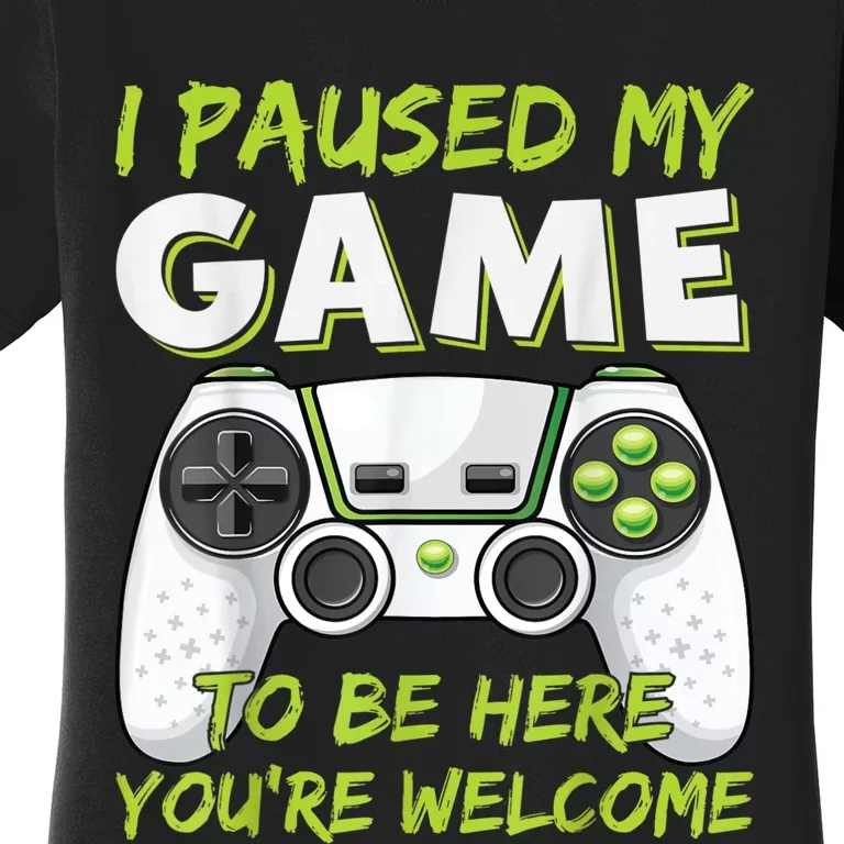 Funny Gaming Boy Girl Men Gamer Video Game Women's T-Shirt