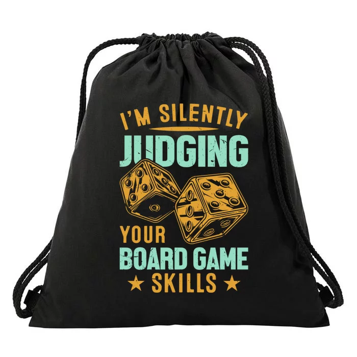 Funny Gift Board Games Strategy Humor Apparel Drawstring Bag