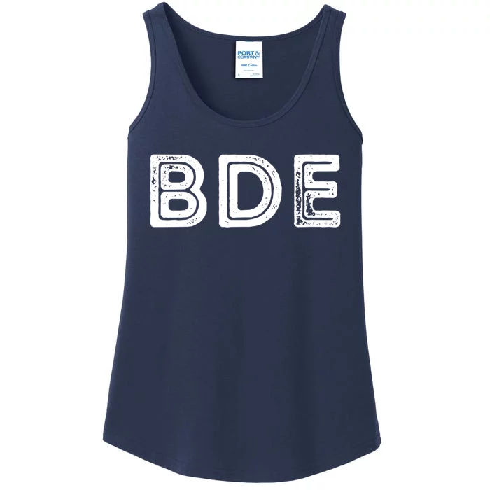 Funny Gift BDE Big Dick Energy Vintage Gift Ladies Essential Tank