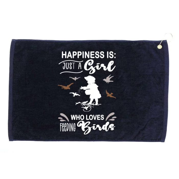 Funny Girls Birding Birder Bird Lover Meme Cute Gift Grommeted Golf Towel