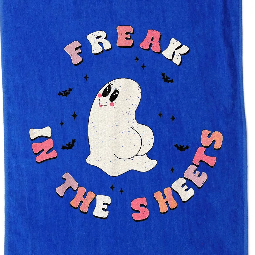 Funny Ghost Booty Trending Halloween Working On My Booty Platinum Collection Golf Towel