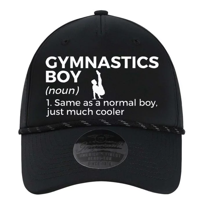 Funny Gymnastics Boy Definition Gymnast Performance The Dyno Cap